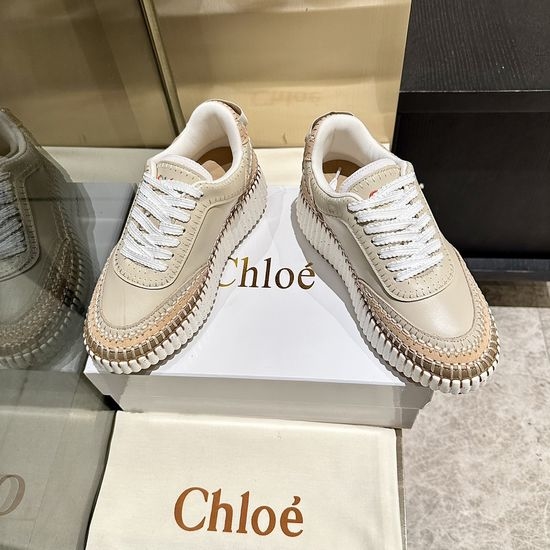 Chloe Hand Stitched Casual Shoes Durable Leather Upper Design