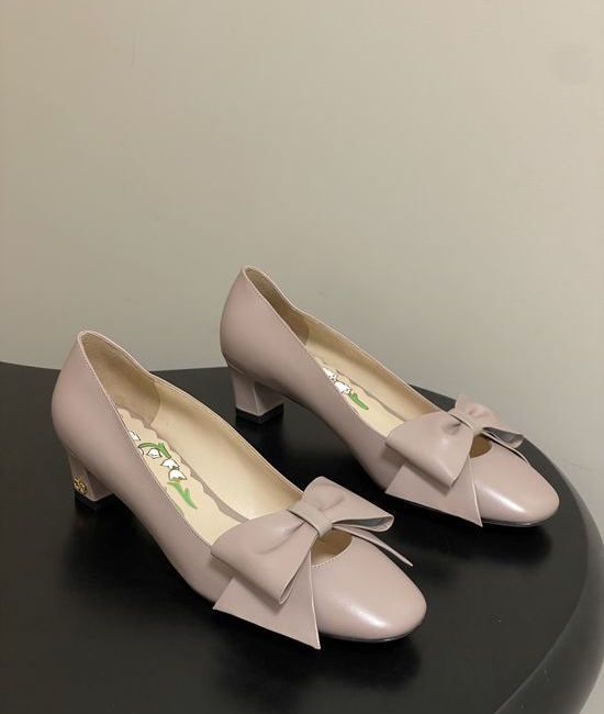 Valentino Ballet Flats with Bow Accent, Comfortable Low Heel