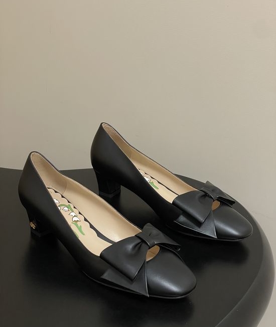 Valentino Ballet Flats with Bow Accent, Comfortable Low Heel