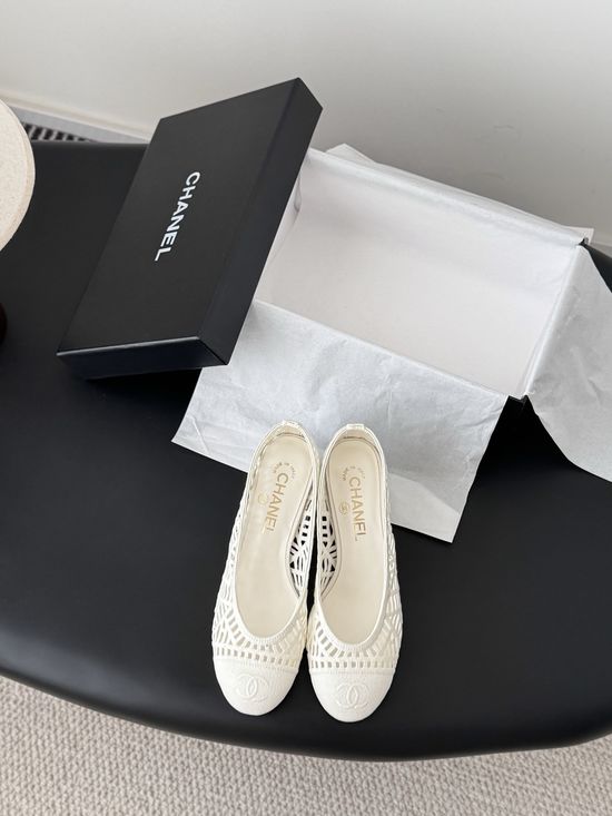 Chanel Classic Round Toe Ballet Flats Versatile Daily Footwear