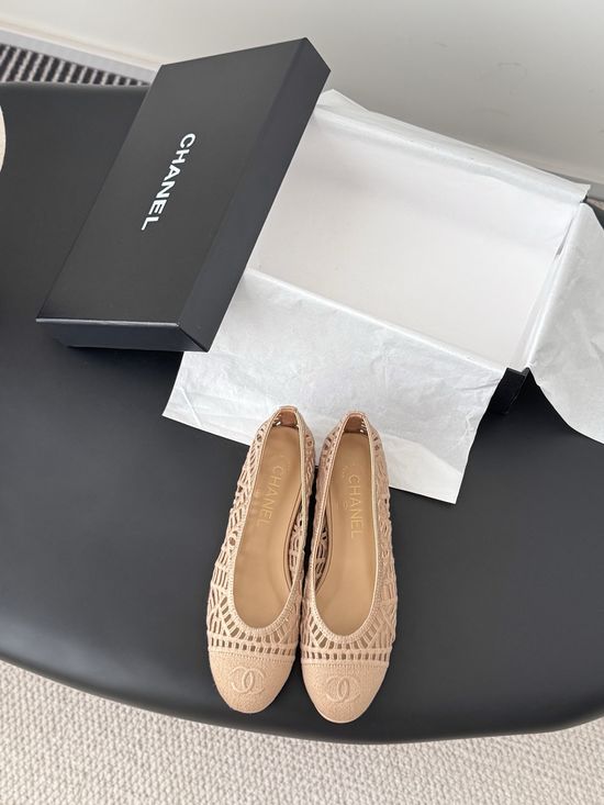 Chanel Classic Round Toe Ballet Flats Versatile Daily Footwear