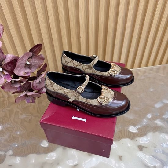 Gucci Horsebit Slip On Mules Leather Lined Shoes