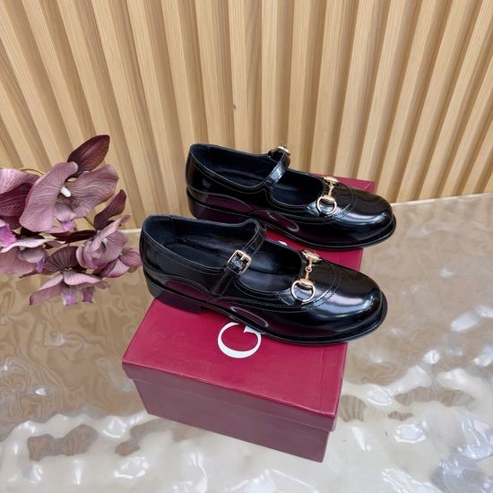 Gucci Horsebit Mules Premium Leather Upper Shoes