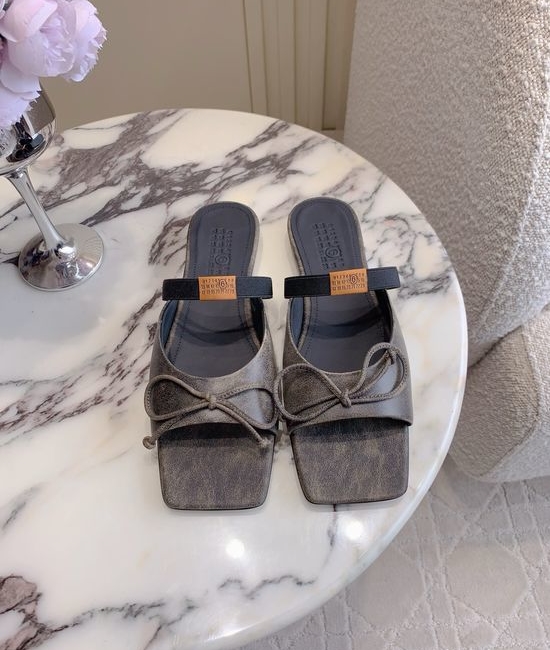 Maison Margiela Classic Leather Ballet Flats Soft Comfortable Versatile Daily Wear