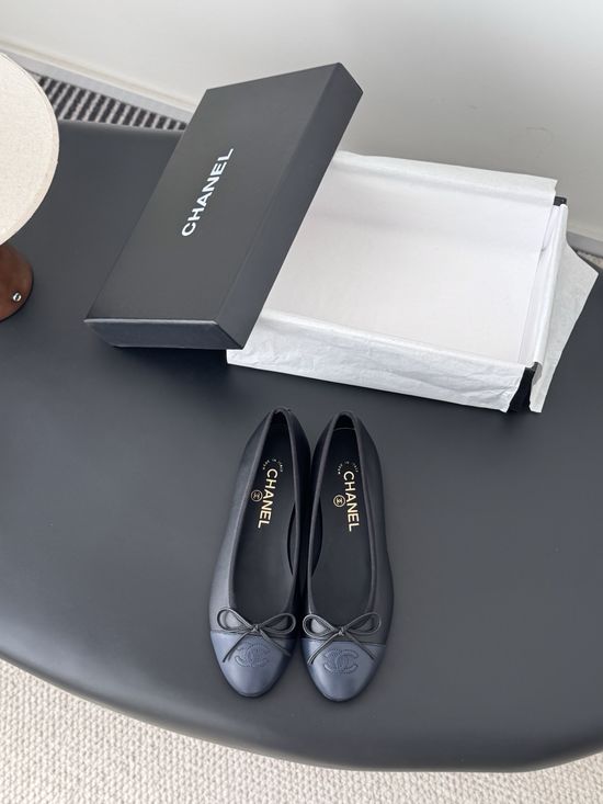 Chanel Classic Round Toe Ballet Comfort Flats Daily Shoes