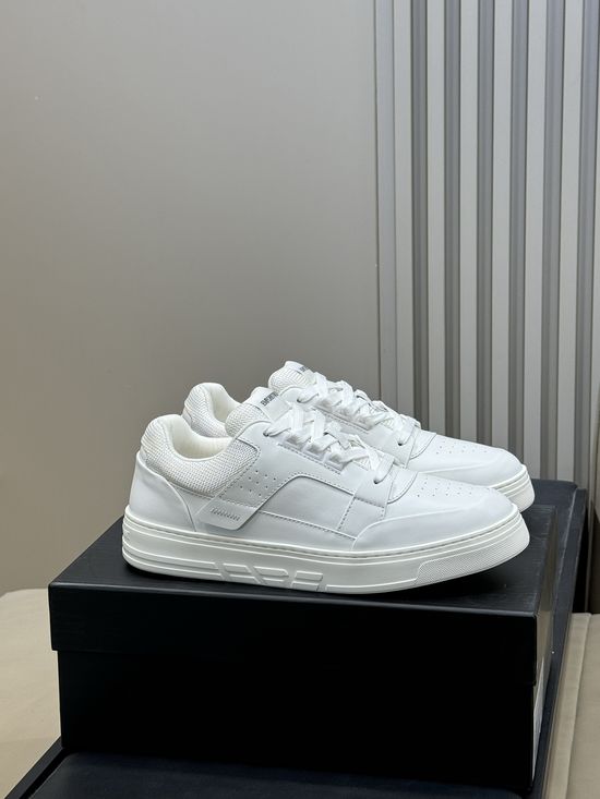 Armani Breathable Color-block Casual Sneakers