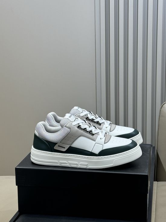Armani Breathable Color-block Casual Sneakers