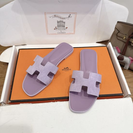 Hermes Color Block Casual Shoes Soft Breathable Leather Comfortable Sole