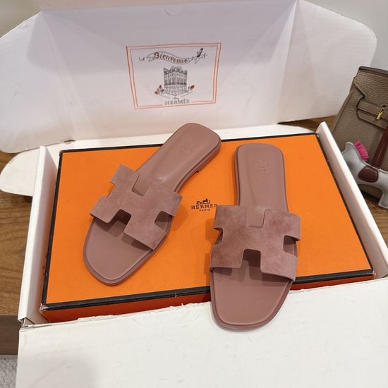 Hermes Color Block Casual Shoes Soft Breathable Leather Comfortable Sole