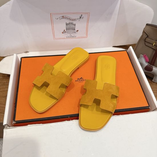 Hermes Color Block Casual Shoes Soft Breathable Leather Comfortable Sole