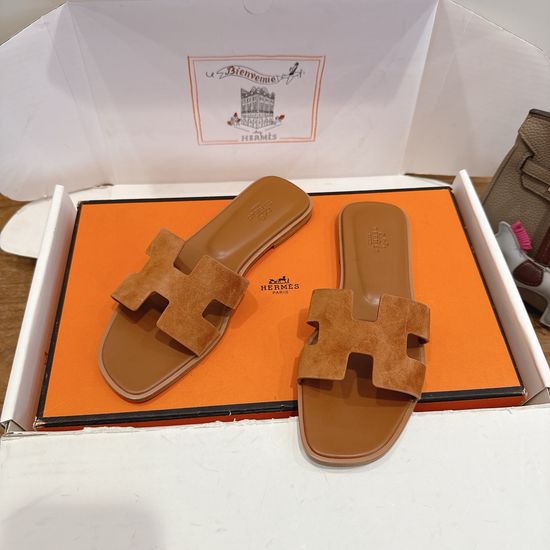 Hermes Color Block Casual Shoes Soft Breathable Leather Comfortable Sole