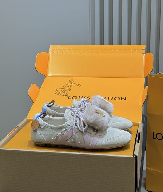 Louis Vuitton LV Soft Lambskin Shoes in Gentle Color Options