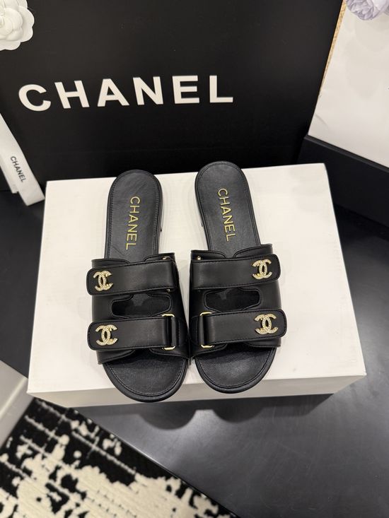 Chanel Premium Grade Leather Shoes With Authentic Packaging