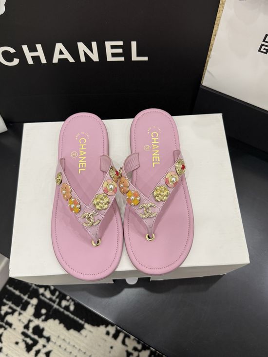 Chanel Premium Grade Leather Shoes With Authentic Packaging