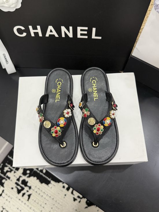 Chanel Premium Grade Leather Shoes With Authentic Packaging