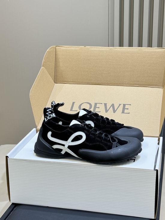 Loewe Retro Outdoor Breathable Durable Versatile Casual Sneakers
