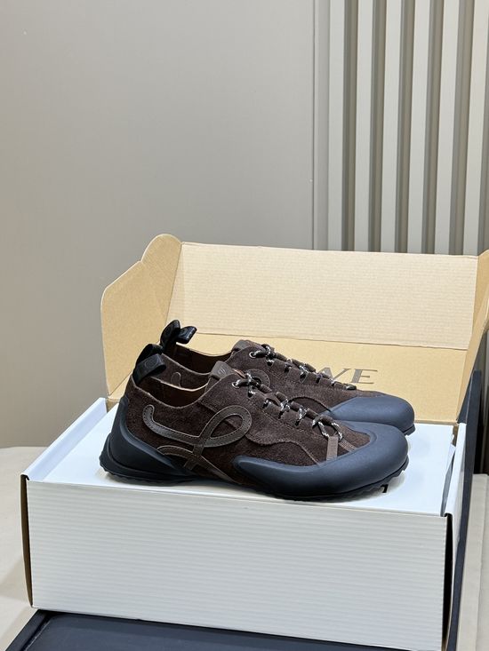 Loewe Retro Outdoor Breathable Durable Versatile Casual Sneakers
