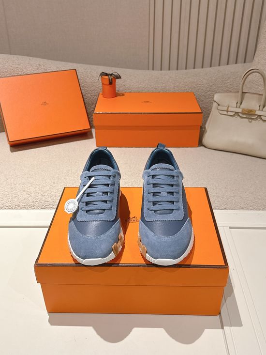 Hermes Chunky Casual Sneakers Soft Sole Breathable Lightweight Daily Footwear