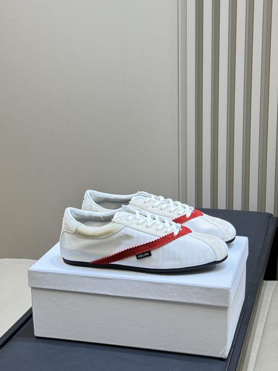 Celine Vintage Logo Embellished Casual Training Sneakers