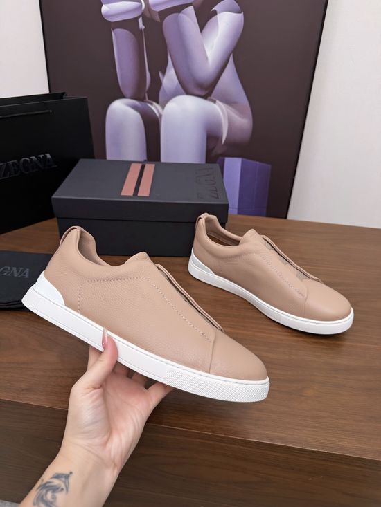 Zegna Luxury Casual Shoes with Upgraded Cushioned Lightweight Sole