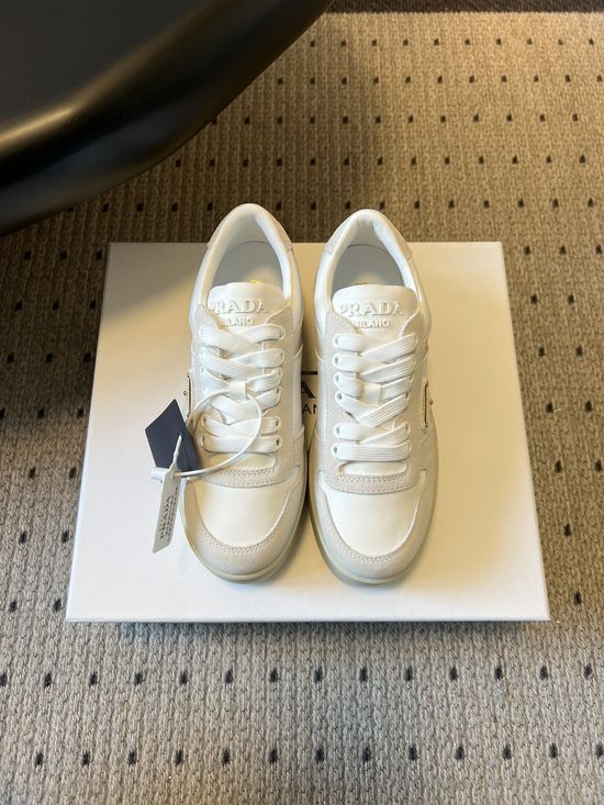 Prada Vintage Low-top Thick Sole Comfortable Casual Sneakers