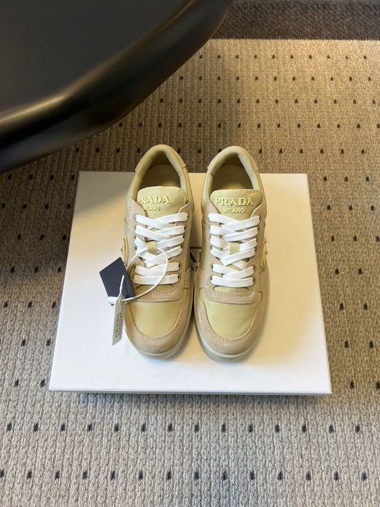 Prada Vintage Low-top Thick Sole Comfortable Casual Sneakers