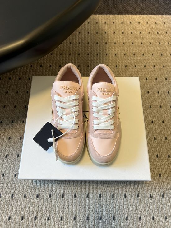Prada Vintage Low-top Thick Sole Comfortable Casual Sneakers