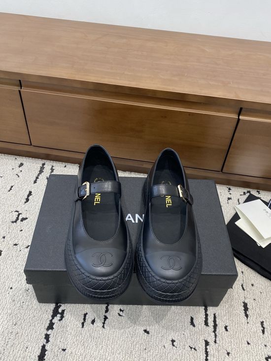 Chanel Classic Thick Sole Mary Jane Casual Shoes