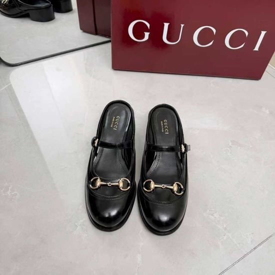 Gucci Stylish Classic Leather Comfortable Flat Loafers