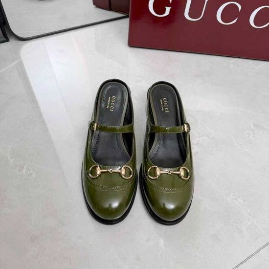 Gucci Stylish Classic Leather Comfortable Flat Loafers