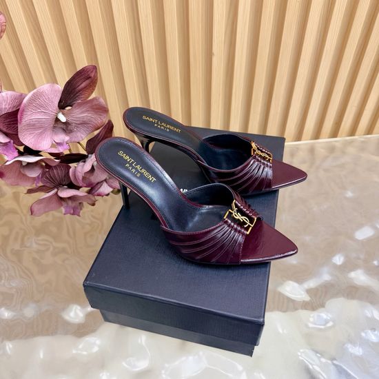 Yves Saint Laurent Classic High-Heeled Sandals with Custom Hardware