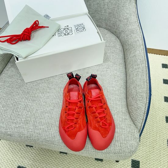 Hermes Premium Leather Low Top Climbing Style Casual Sneakers