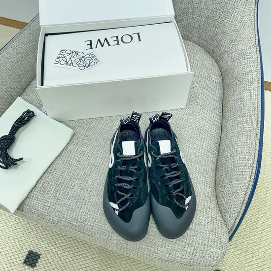 Hermes Premium Leather Low Top Climbing Style Casual Sneakers