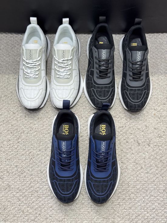 Boss Breathable Mesh Comfortable Driving Casual Fashion Walking Shoes