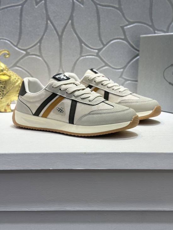 Prada Genuine Leather Wear-resistant Soft Daily Casual Walking Shoes