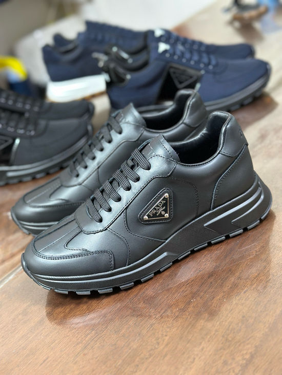 Prada Lightweight Cushioned Sneakers with Removable Insole