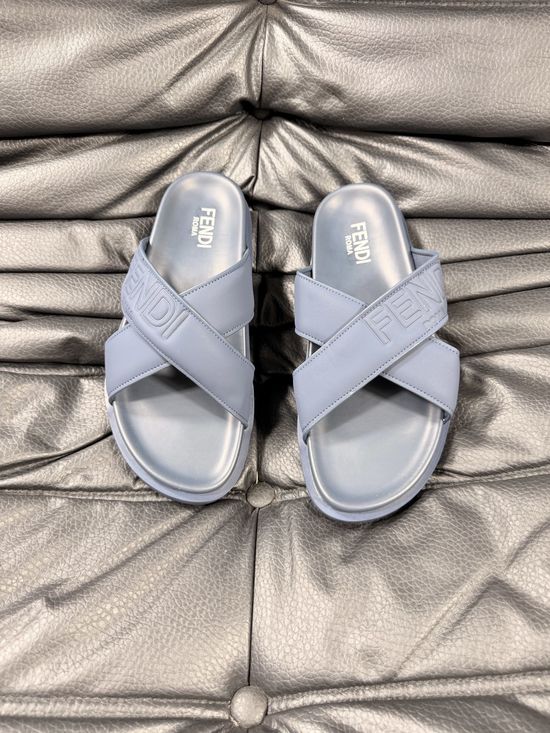 Fendi Soft Comfortable Casual Daily Wear Slide Sandals