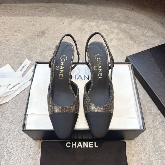 Chanel Premium Sheepskin Leather Casual Elegant Shoes