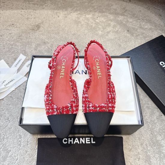 Chanel Premium Sheepskin Leather Casual Elegant Shoes