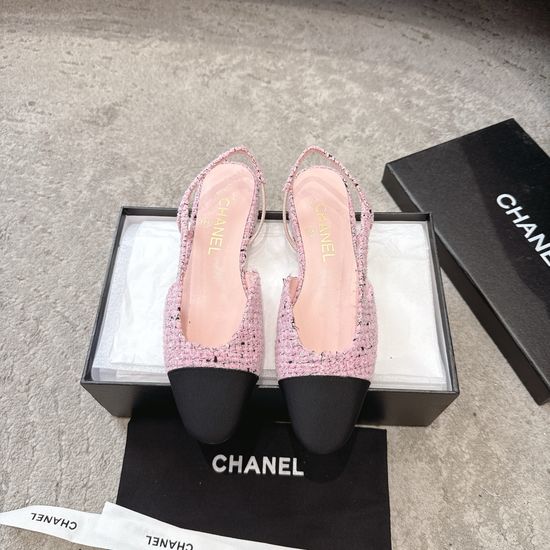 Chanel Premium Sheepskin Leather Casual Elegant Shoes