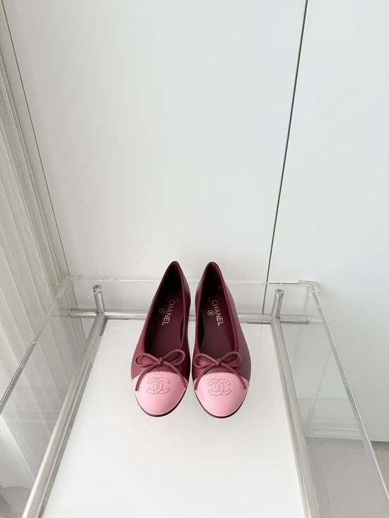 Chanel Classic Leather Sole Ballet Flats