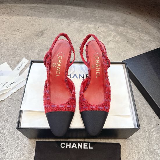 Chanel Premium Sheepskin Leather Casual Elegant Shoes