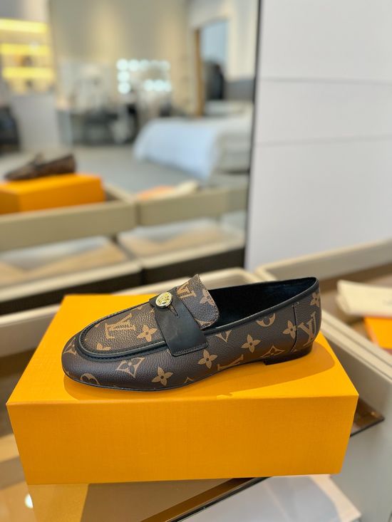 Louis Vuitton High Quality Denim Leather Upper Non-slip Comfortable Walking Shoes