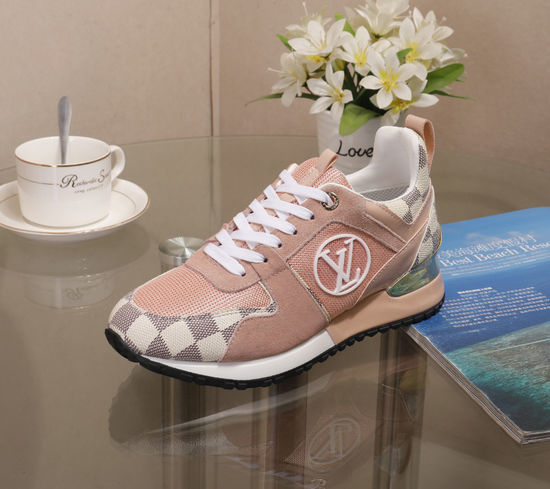 Louis Vuitton LV Genuine Cowhide Breathable Mesh Comfort Casual Sneakers