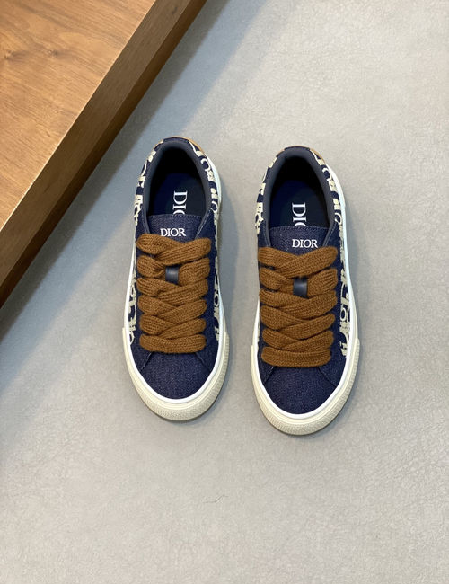 Christian Dior CD B33 Oblique Print Skate Shoes