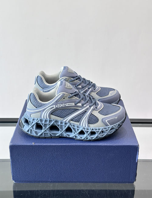 Christian Dior CD B35 Retro Chunky Sneakers With Leather Upper