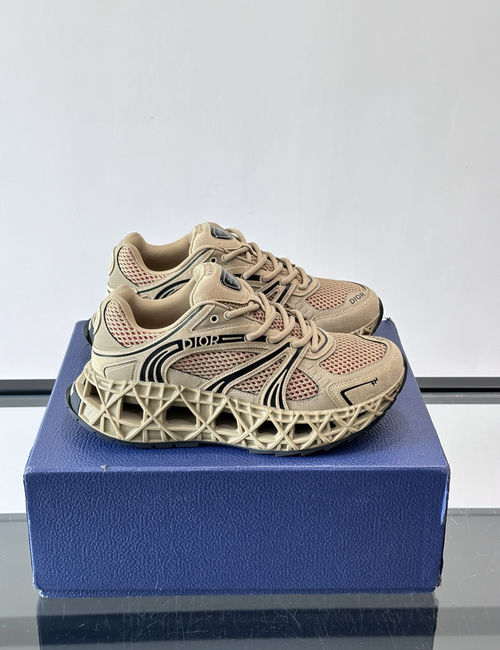 Christian Dior CD B35 Retro Chunky Sneakers With Leather Upper
