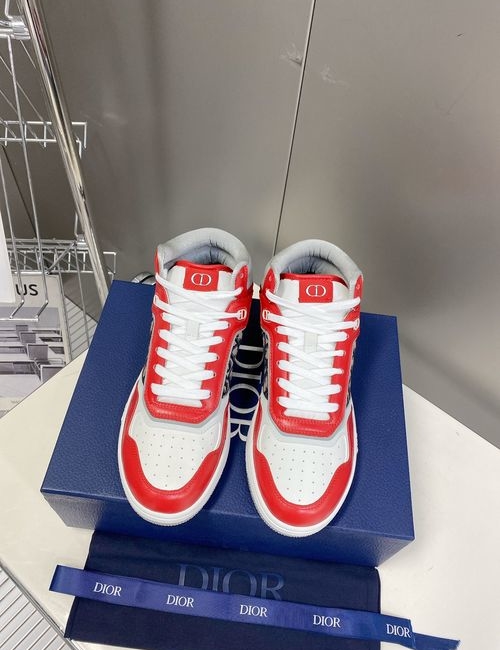Christian Dior CD B27 Casual Leather Sneakers