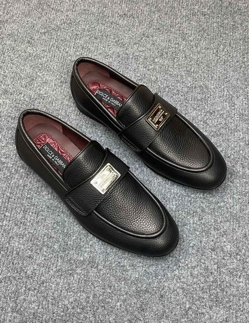 Dolce & Gabbana DG Leather Shoes Genuine Leather Upper Leather Lining Leather Sole