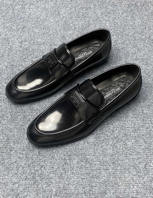 Dolce & Gabbana DG Leather Shoes Genuine Leather Upper Leather Lining Leather Sole